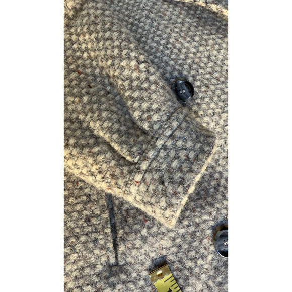 Vintage  Wool Coat International Scene– Made in Poland – Double Breasted Sz 5/6 - Picture 7 of 10